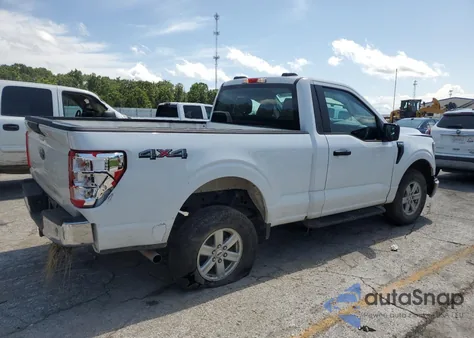 2023 Ford F150 из США, поврежденный, VIN 1FTMF1EB4PKE55559